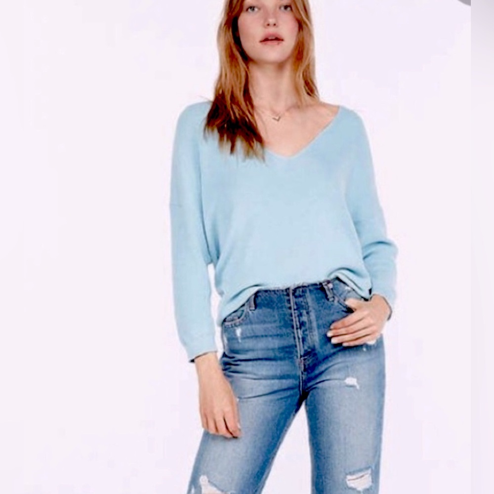 NWT Express Sweater V Neck | Sz L